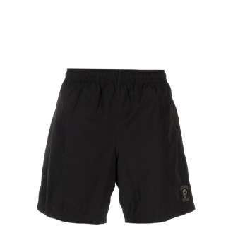 Alexander McQueen `Varsity Skull` Swim Shorts