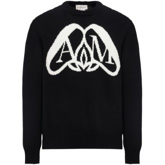 Alexander McQueen `Half Seal Logo` Sweater