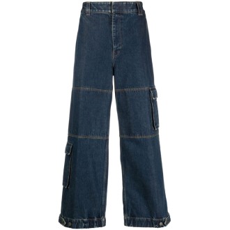 Gucci Wide Leg Jeans