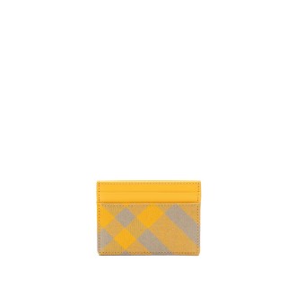 Burberry `Seasonal Check` `Sandon` Card Case