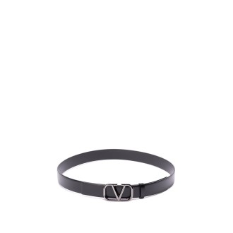 Valentino Garavani `Vlogo Signature` Buckle Belt