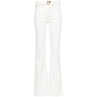 Pinko `Flora` Flare Jeans