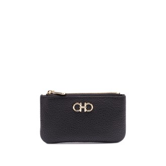 Ferragamo `Gancino Soft` Change Purse