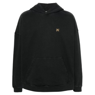 Palm Angels `Back Burning Monogram` Hoodie