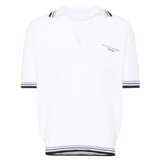 Prada Cotton Polo T-Shirt