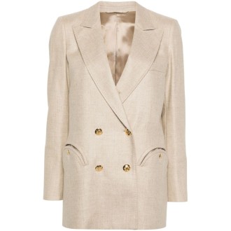 Blazé Milano `Alithia Everyday` Double-Breasted Blazer