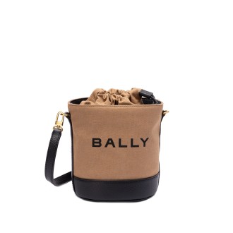 Bally `Bar 8 Hours Spiro Eco` Mini Bucket Bag
