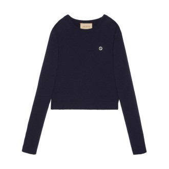 Gucci Knit Crew-Neck Sweater