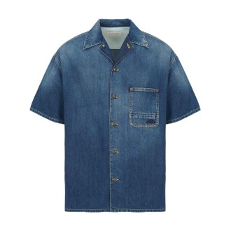 Alexander McQueen Hawaiian Denim Shirt