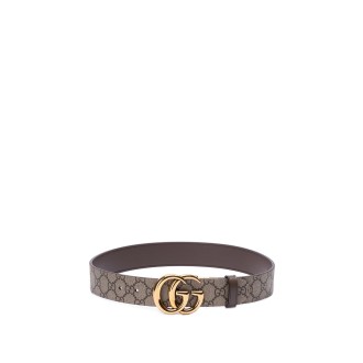 Gucci `Gg Marmont` Reversible Wide Belt