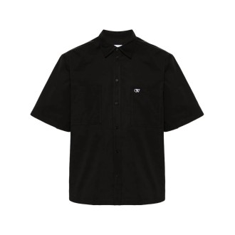 Off White `Ow Emb Summer Heavycot` Short Sleeve Shirt