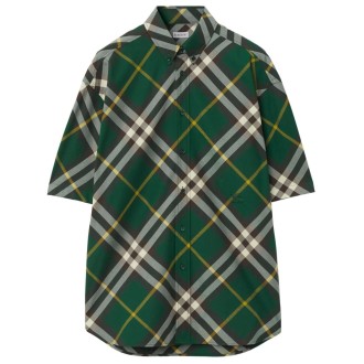 Burberry Checked Short Sleeve Shirt