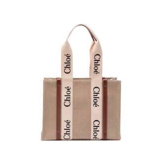 Chloe `Woody` Medium Tote Bag