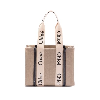 Chloe `Woody` Medium Tote Bag