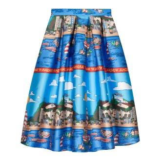 Alessandro Enriquez Midi Skirt