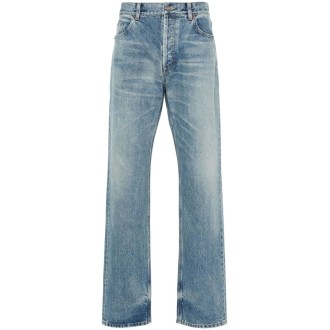 Saint Laurent Relaxed Straight Jeans