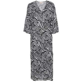 Michael Kors `Zebra` Kaftan Dress