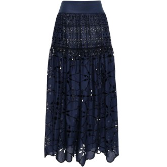 Ermanno Scervino Lingerie Long Skirt