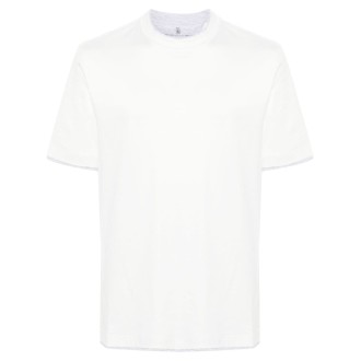 Brunello Cucinelli Crew-Neck T-Shirt With Faux-Layering