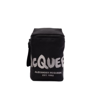 Alexander McQueen `Mcqueen Graffiti` Phone Holder