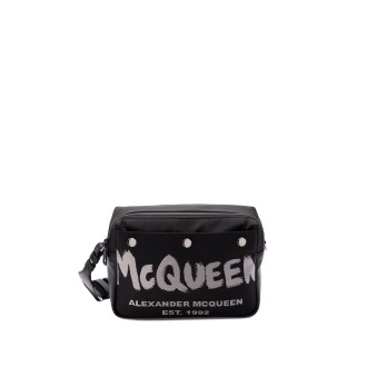 Alexander McQueen `Mcqueen Graffiti` Camera Bag