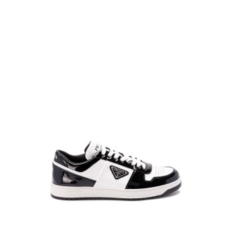 Prada `Downtown` Patent Leather Sneakers