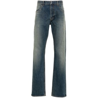 Givenchy Straight Fit 5-Pocket Jeans