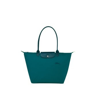 Longchamp `Le Pliage Green` Large Tote Bag