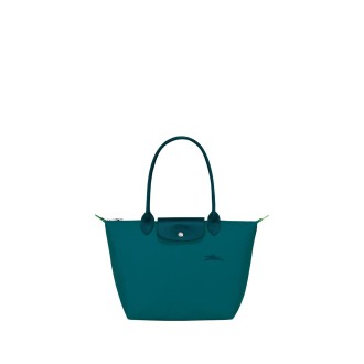 Longchamp `Le Pliage Green` Medium Tote Bag