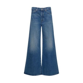 Jeans di Mother, da donna, colore denim. Modello chiusura frontale con abbottonatura a scomparsaPassanti per la cintura Cinque tasche. 