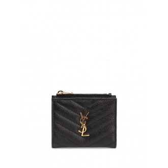 Saint Laurent `Cassandre Matelassé` Bi-Fold Wallet