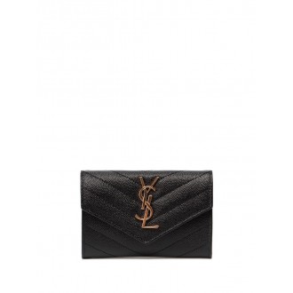 Saint Laurent `Cassandre Matelassé` Small `Envelope` Wallet