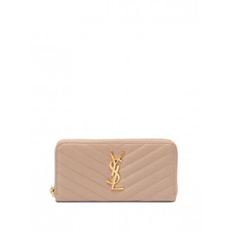 Saint Laurent `Cassandre Matelassé` Zip Around Wallet