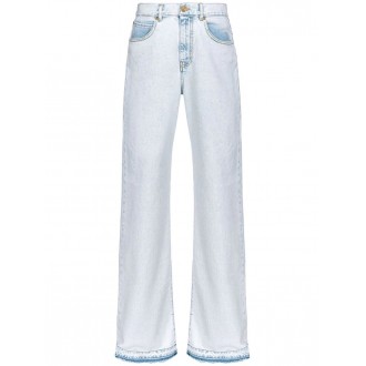 Pinko `Wanda` Wide Leg Jeans