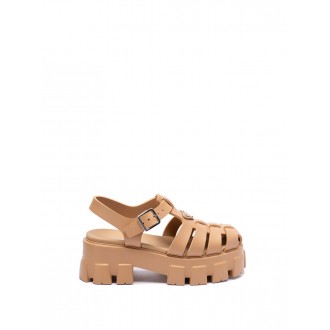 Prada Rubber `Monolith` Sandals