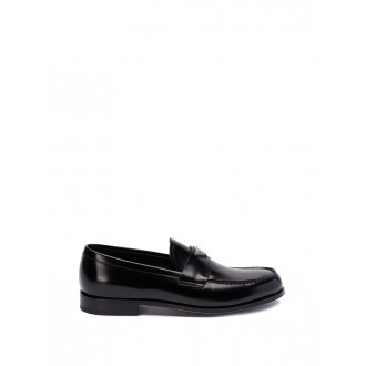 Prada Brushed Leather Loafers