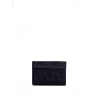 Valentino Garavani `Toile Iconographe` Card Holder