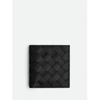 Bottega Veneta `Intrecciato Slim Bi-Fold Wallet`