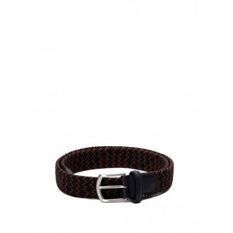 Anderson's Classic Anderson`S Multicolour Elastic Woven Belt