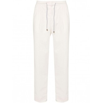 Brunello Cucinelli Garment-Dyed Leisure Fit Pants