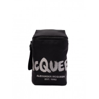 Alexander McQueen `Mcqueen Graffiti` Phone Holder