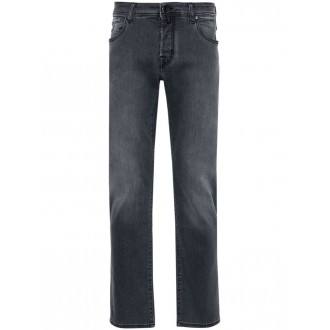 Jacob Cohen `Nick` 5-Pocket Slim Fit Jeans