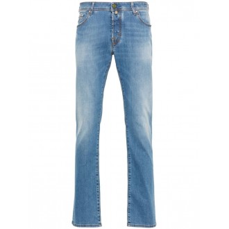 Jacob Cohen `Nick` 5-Pocket Slim Fit Jeans