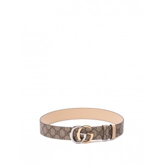 Gucci `Gg Supreme` Reversible Belt