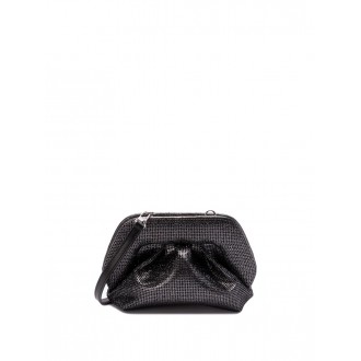 Themoirè `Gea Strass` Clutch Bag