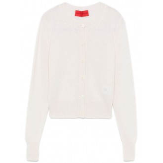 Wild Cashmere Crew-Neck Cardigan