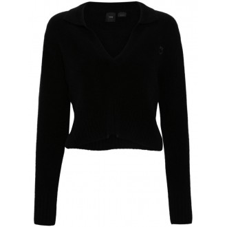 Pinko `Profumo` Polo-Neck Sweater