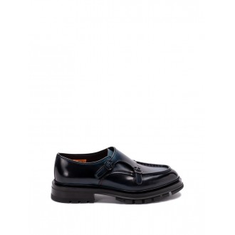 Santoni `Emric` Buckled Loafers