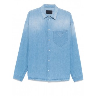 Prada Light Denim Shirt