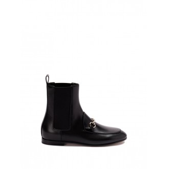 Gucci `Jordaan` Boots With `Horsebit`